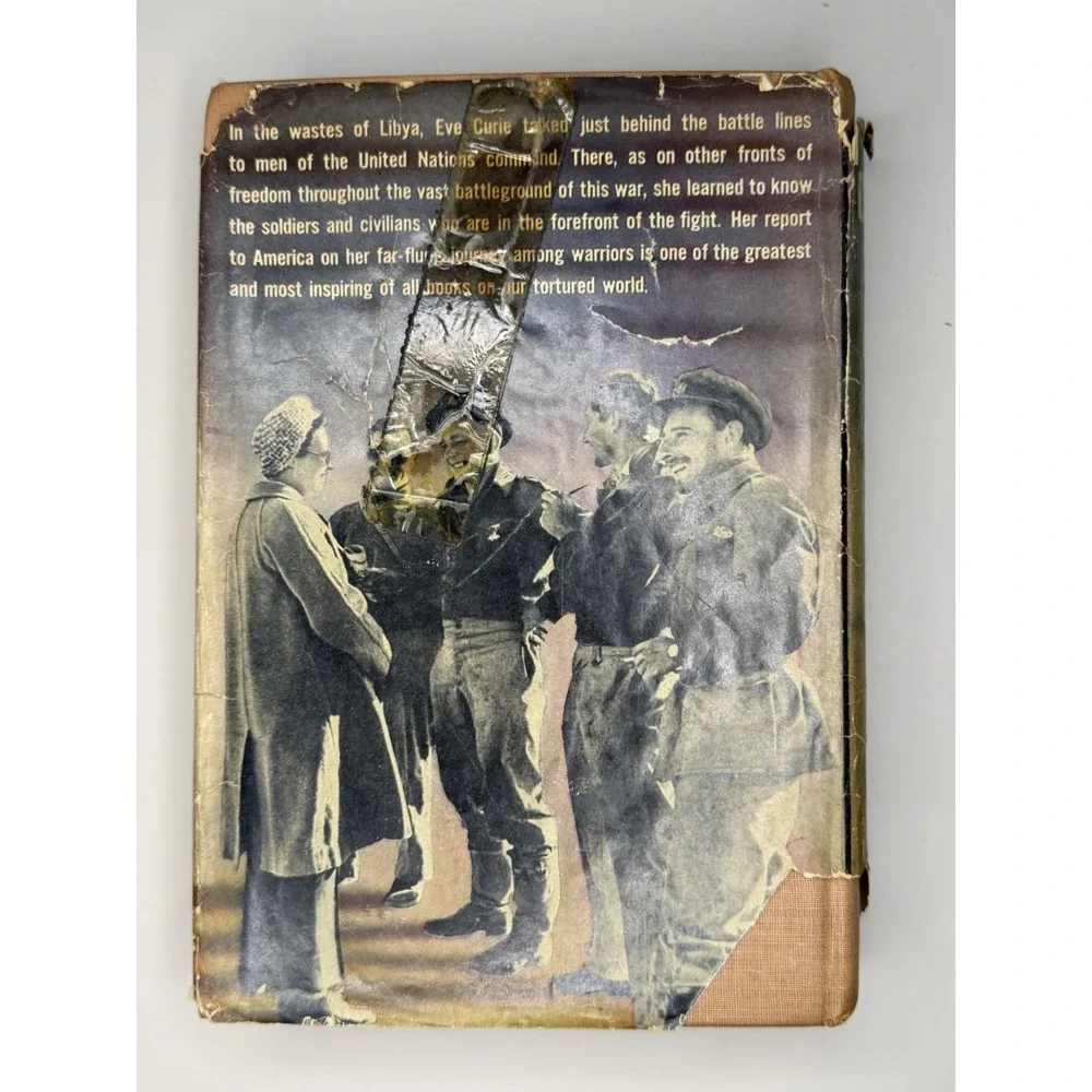 Journey Among Warriors by Eve Curie Halcyon House Hardcover with Dust Jacket